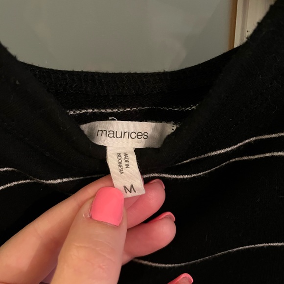 Maurice’s lightweight sweater dress with criss cross back women’s Med - Picture 4 of 4